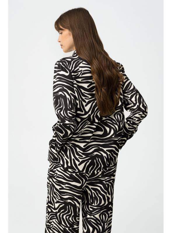 PANTALON CHICA BLANCO Y NEGRO TIFFOSI