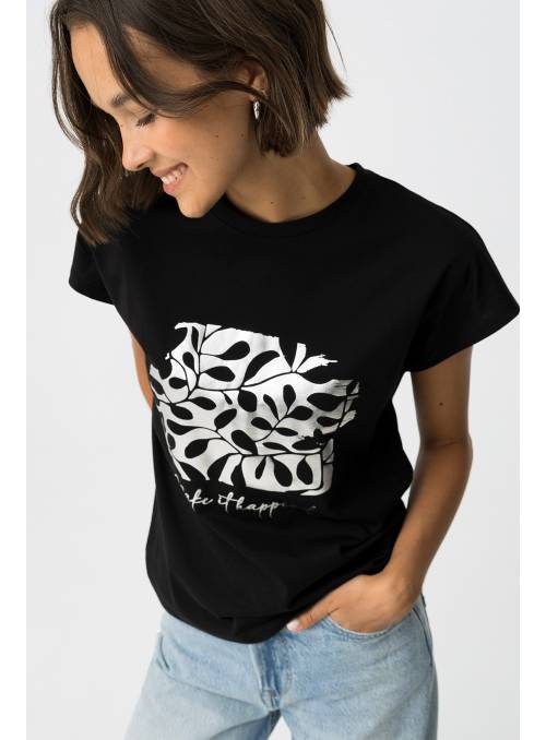 CAMISETA MADRID NEGRA TIFFOSI