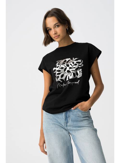 CAMISETA MADRID NEGRA TIFFOSI