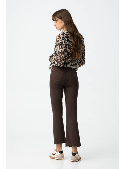 PANTALO MEGAN MARRON TIFFOSI