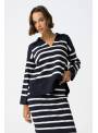 JERSEY AGNESE AZUL RAYAS TIFFOSI