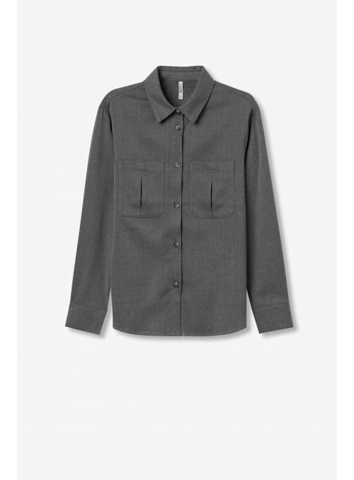 CAMISA GRANULADO GRIS TIFFOSI