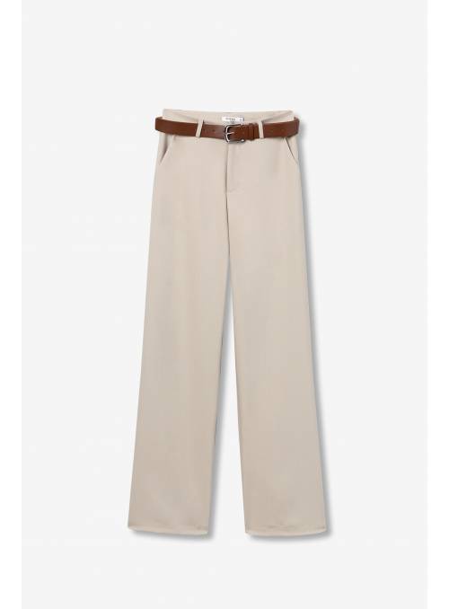 PANTALON ELORA BEIG TIFFOSI