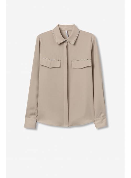 CAMISA ALPERCE BEIG TIFFOSI