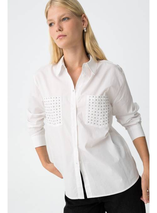 BLUSA MARCELA BLANCA TIFFOSI