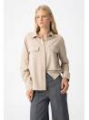CAMISA ALPERCE BEIG TIFFOSI
