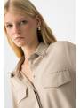 CAMISA ALPERCE BEIG TIFFOSI