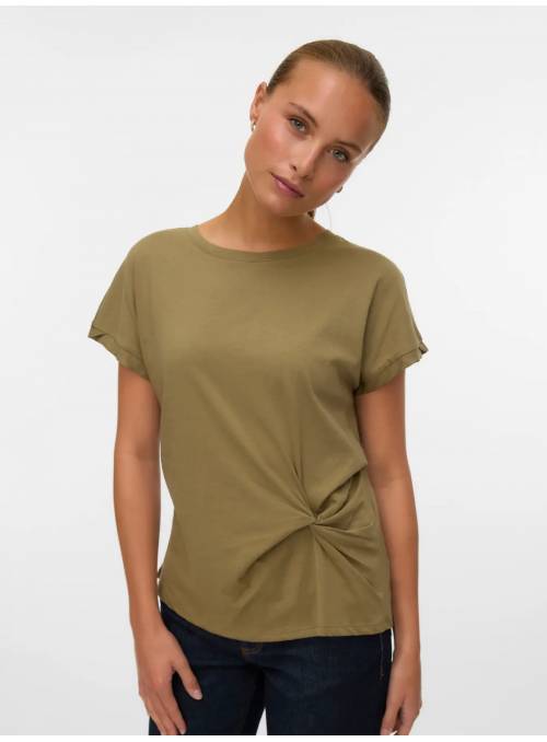 CAMISETA GANAS VERDE VERO MODA
