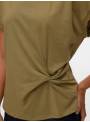 CAMISETA GANAS VERDE VERO MODA