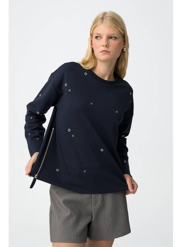 SUDADERA EAST AZUL TIFFOSI