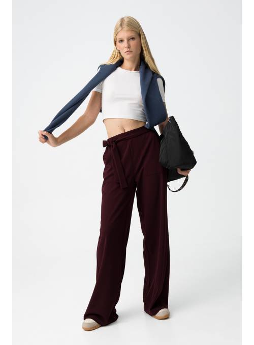 PANTALON JOHSON GRANATE TIFFOSI