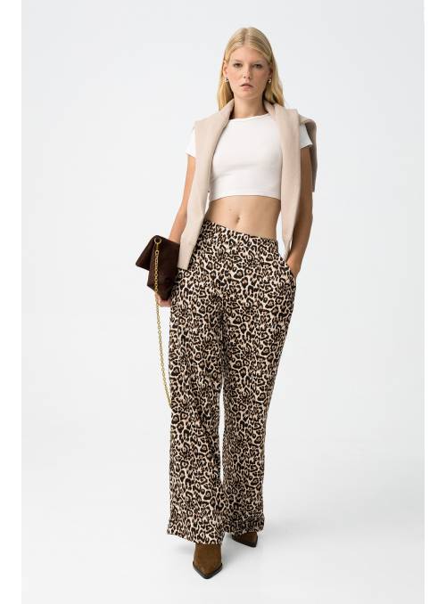 PANTALON TIGRE ANIMAL PRINT TIFFOSI
