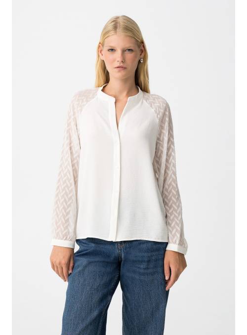 BLUDS PLEAT BLANCA TIFFOSI