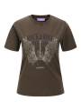 CAMISETA BRITTA MARRON JJXX