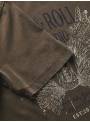 CAMISETA BRITTA MARRON JJXX