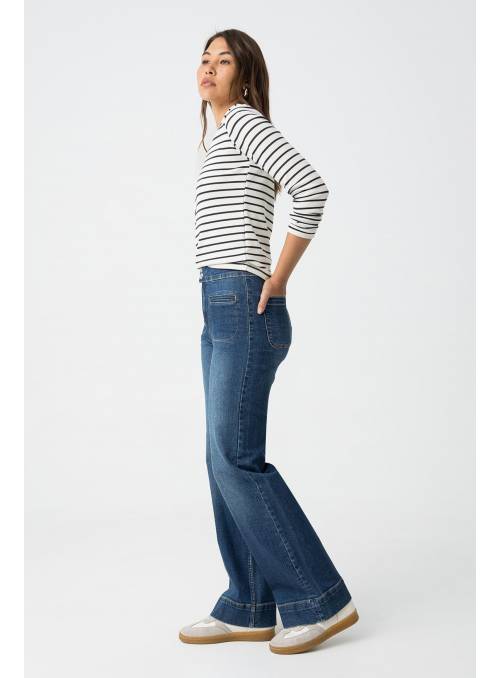 PANTALON OLIVIA AZUL OSCURO TIFFOSI