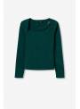 TOP BUI VERDE APLIQUE TIFFOSI