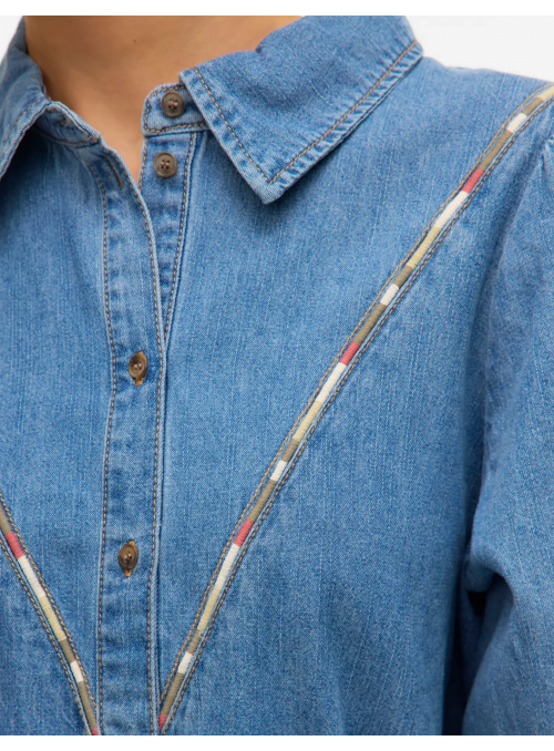 CAMISA DENIM TOLLA VERO MODA