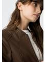 CHAQUETA POLIPIEL CHOCOLATE TIFFOSI