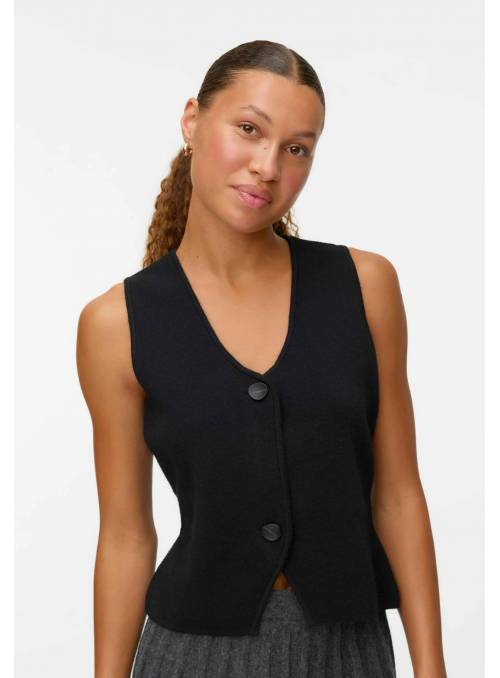 CHALECO BRISA NEGRO VERO MODA