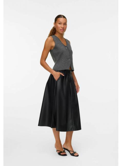 CHALECO BRISA GRIS PUNTO VERO MODA