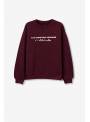 SUDADERA OCEANIC GRANATE TIFFOSI