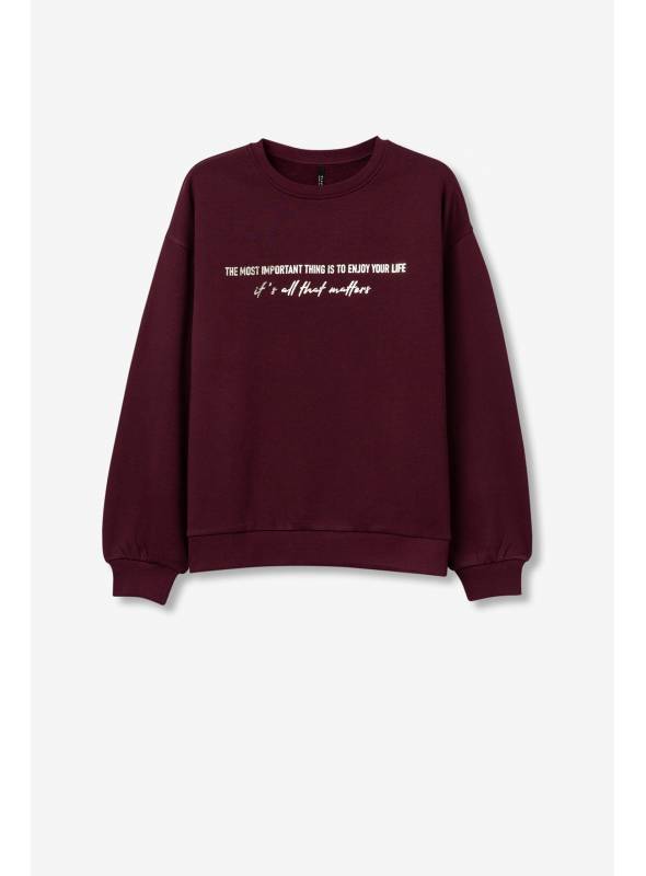 SUDADERA OCEANIC GRANATE TIFFOSI