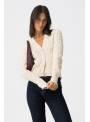 REBECA LICORIAS BEIGE BOTON DORADO TIFFOSI