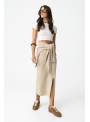 FALDA DE PUNTO KYRI BEIGE TIFFOSI