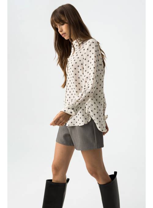 BLUSA PARADAIS CON TOPOS TIFFOSI