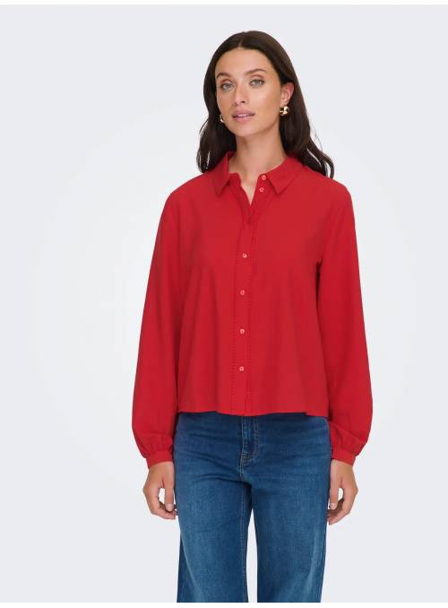CAMISA TRAIN ROJA JDY