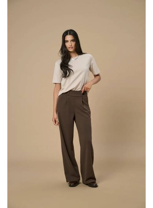 PANTALON GEGGO CHOCOLATE JDY