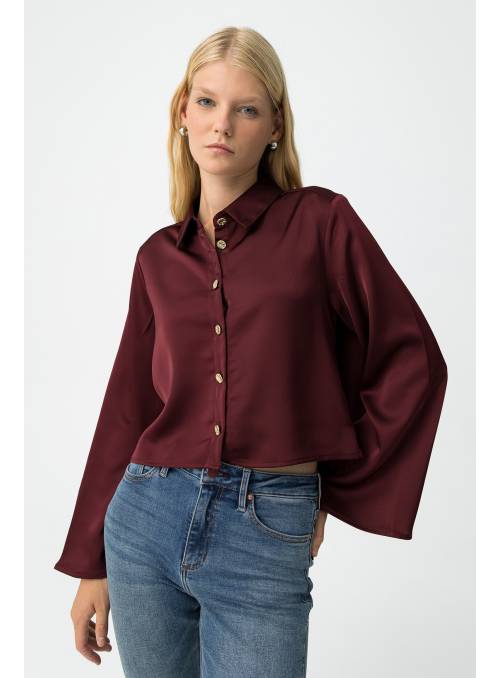 CAMISA KANSAS BURDEOS TIFFOSI