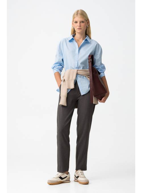 PANTALON VIOLETA GRIS TIFFOSI