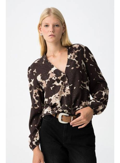 BLUSA QATAR CHOCOLATE TIFFOSI