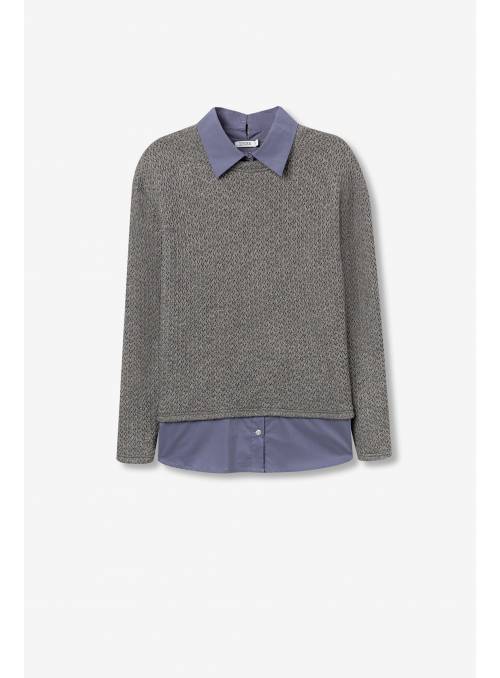 JERSEY MAXI GRIS TIFFOSI