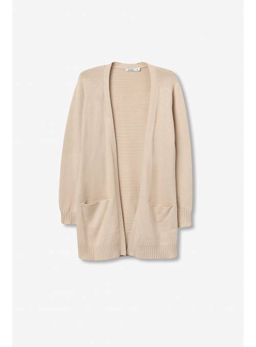 CARDIGAN OLINDA BEIG TIFFOSI