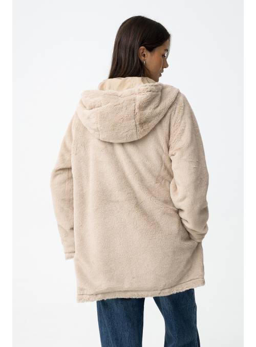 CHAQUETA ROCHY REVERSIBLE BEIGE TIFFOSI
