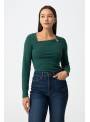 TOP BUI VERDE APLIQUE TIFFOSI