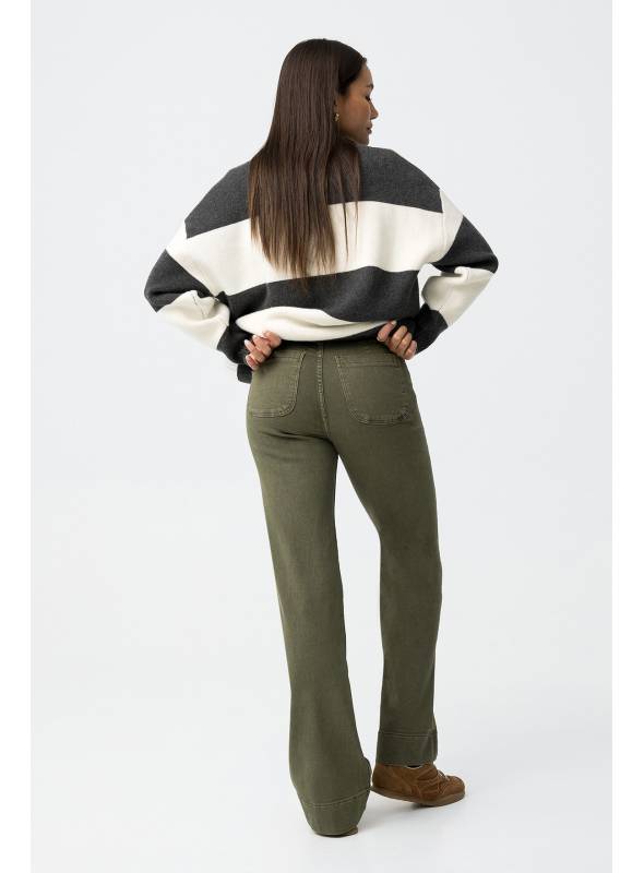 PANTALON OLIVIA VERDE TIFFOSI
