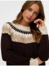 JERSEY CHOCOLATE CENEFA VERO MODA