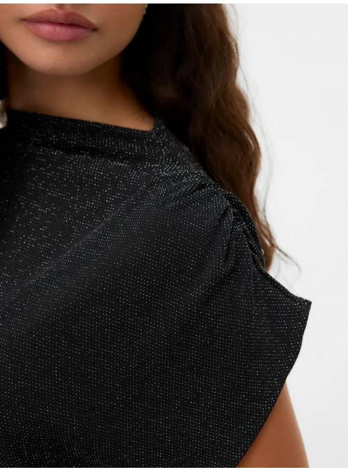 TOP KANVA NEGRO VERO MODA