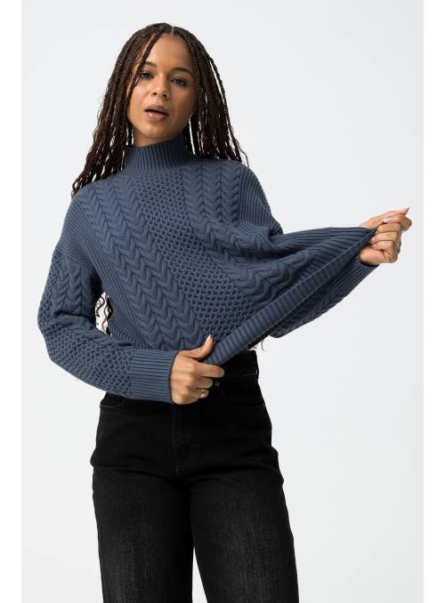 JERSEY TRENZAS AZUL TIFFOSI