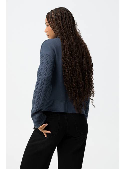 JERSEY TRENZAS AZUL TIFFOSI