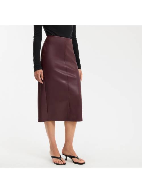 FALDA OLIVEL GRANATE VERO MODA