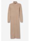VESTIDO CHLOE PUNTO BEIG TIFFOSI