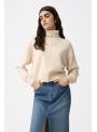 JERSEY POLIMNIA CUELLO BEIGE TIFFOSI