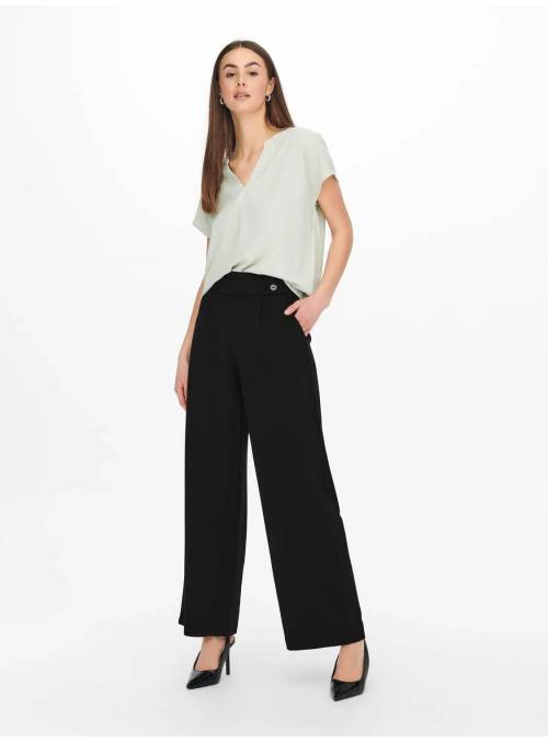 PANTALON GEGGO BOTONES NEGRO JDY