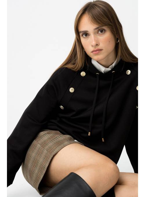 SUDADERA BINGO NEGRA TIFFOSI