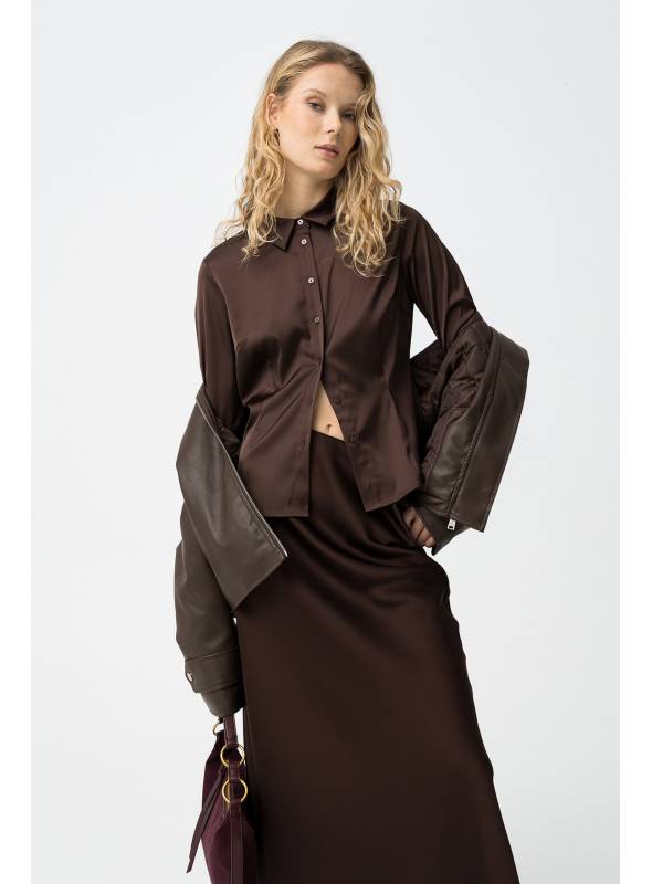 CAMISA RASO CHOCOLATE TIFFOSI